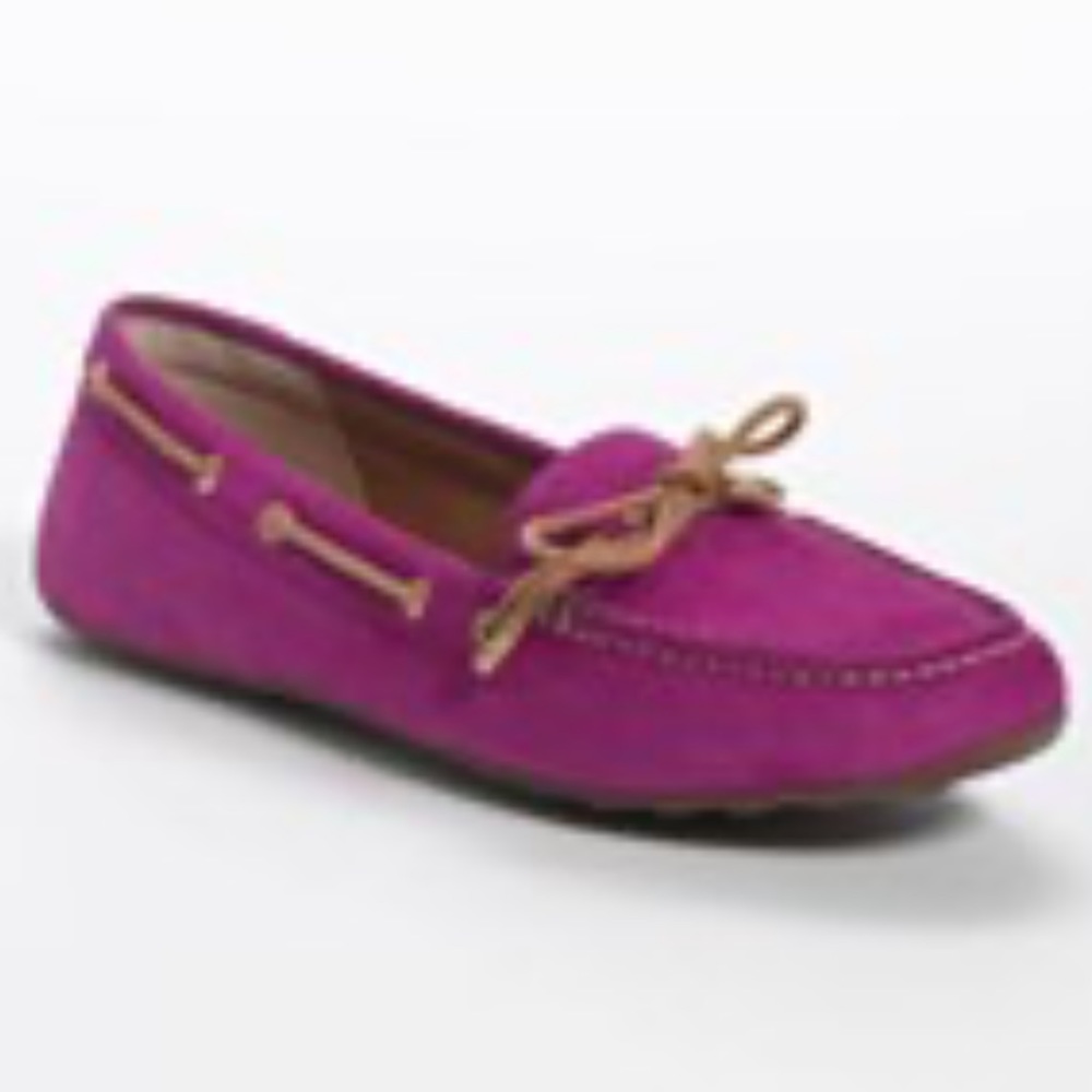 Sperry Top Sider Women’s Fucsia Suede Loafers